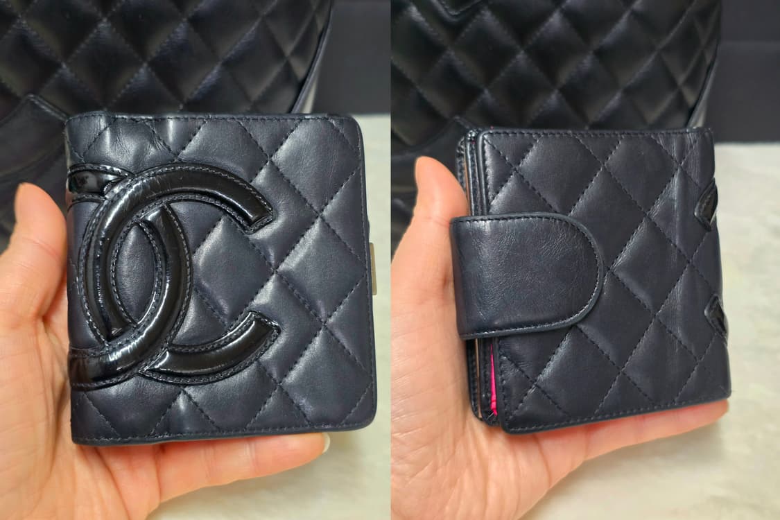 샤넬깜봉숄더백 + 샤넬깜봉반지갑 정품 상품이미지8