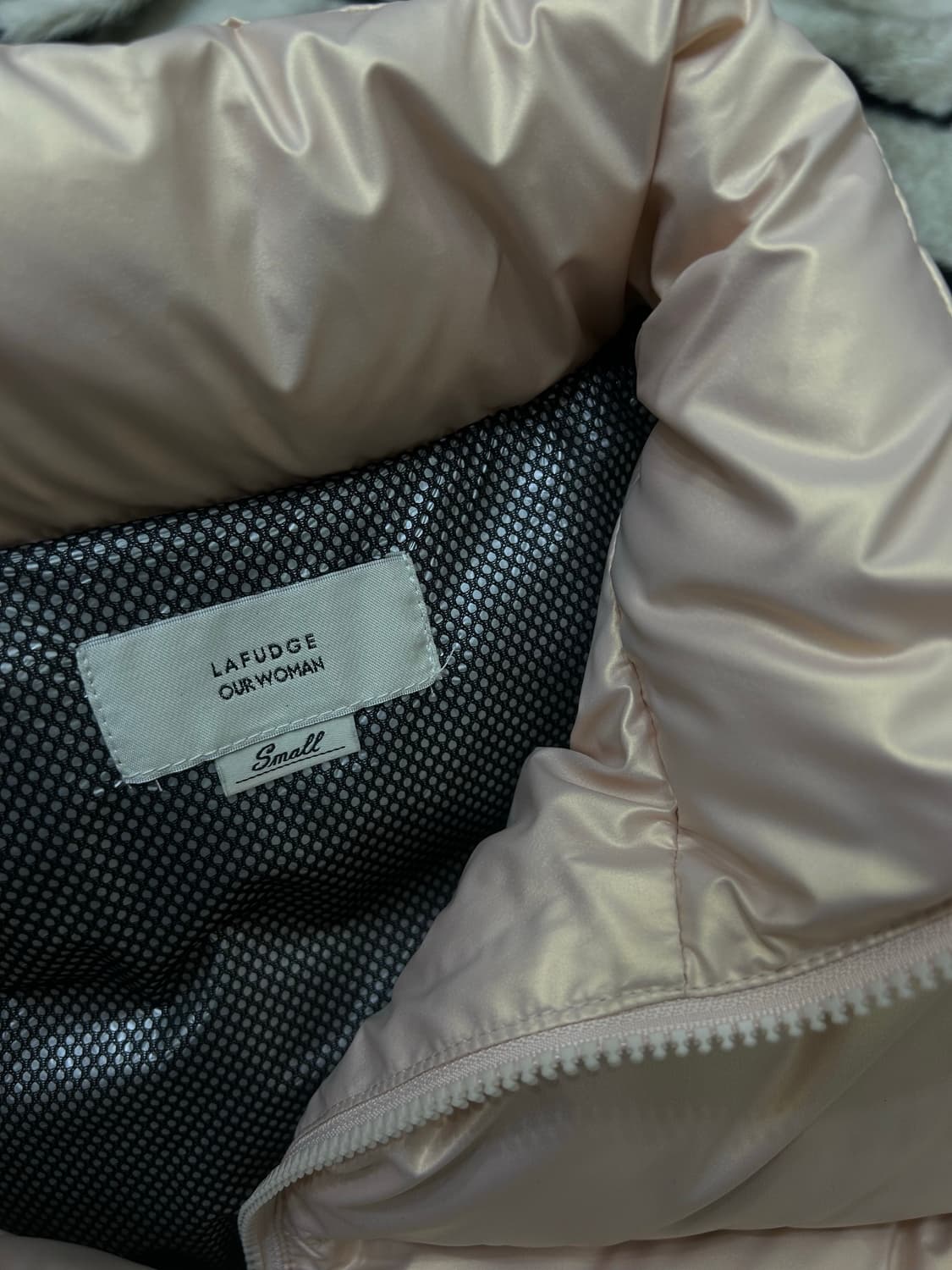 [S]라퍼지스토어 크롭 푸퍼 패딩/핑크 상품이미지4