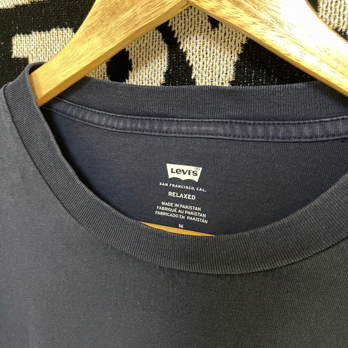 리바이스 네이비 롱슬리브 티셔츠 상품이미지6