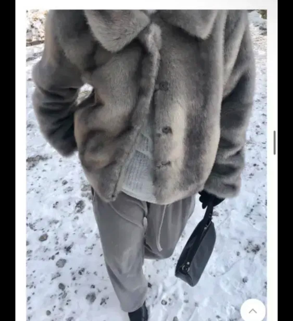 애즈온 퍼자켓 high fur jacket 상품이미지1