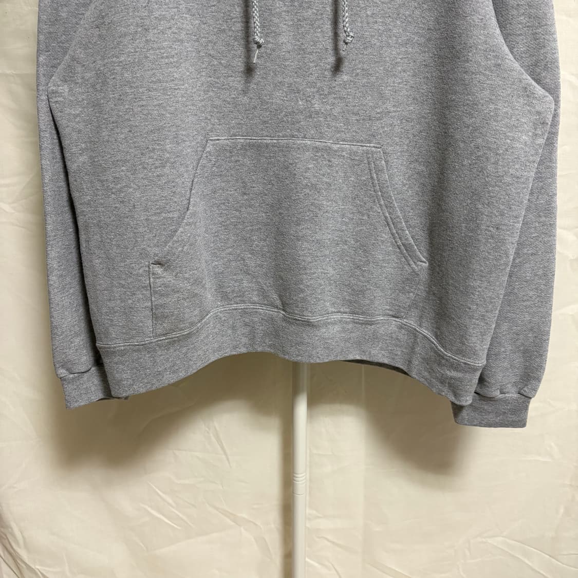 SOFFE 90s US NAVY 프린트 후드티 / 그레이, L 상품이미지3