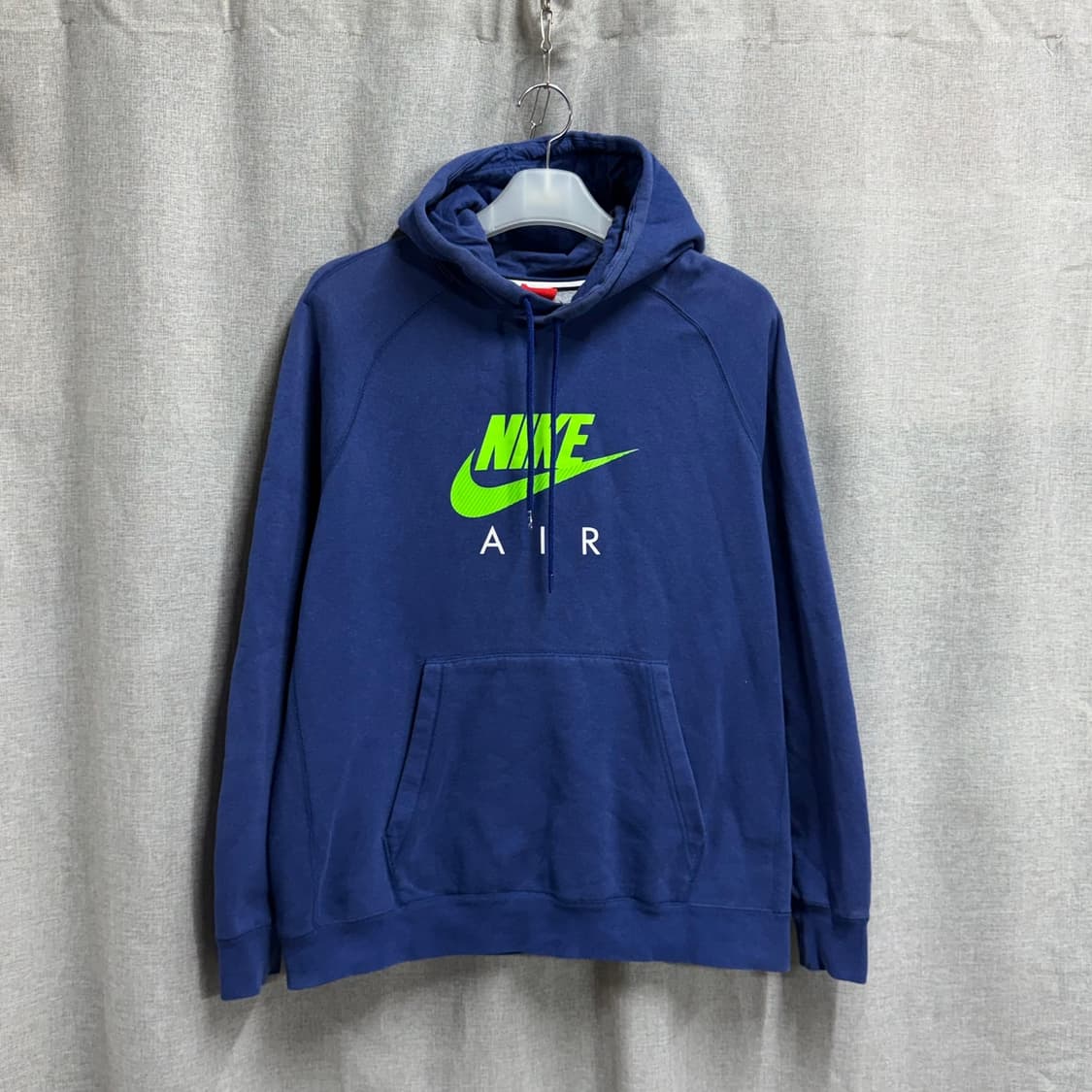 [XL/105] 나이키 AIR 네이비 긴팔 기모 후드티 상품이미지1