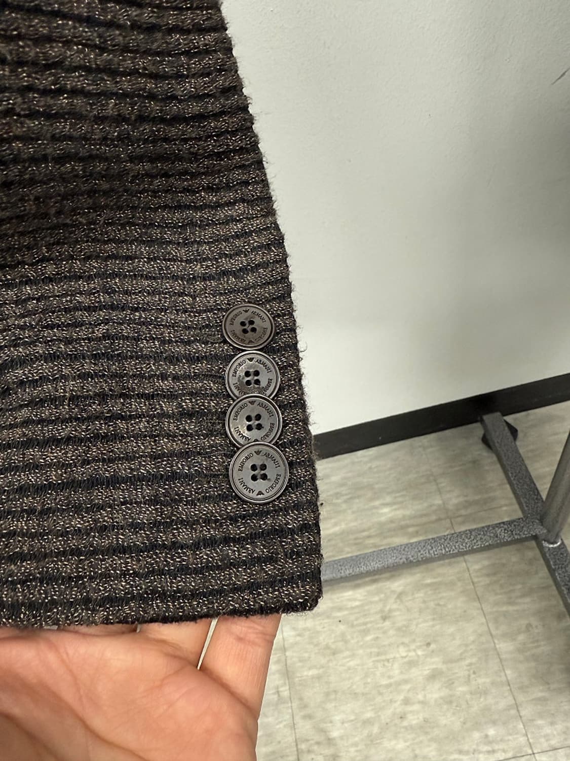 100) 엠포리오알마니 컬렉션 니트자켓 상품이미지3