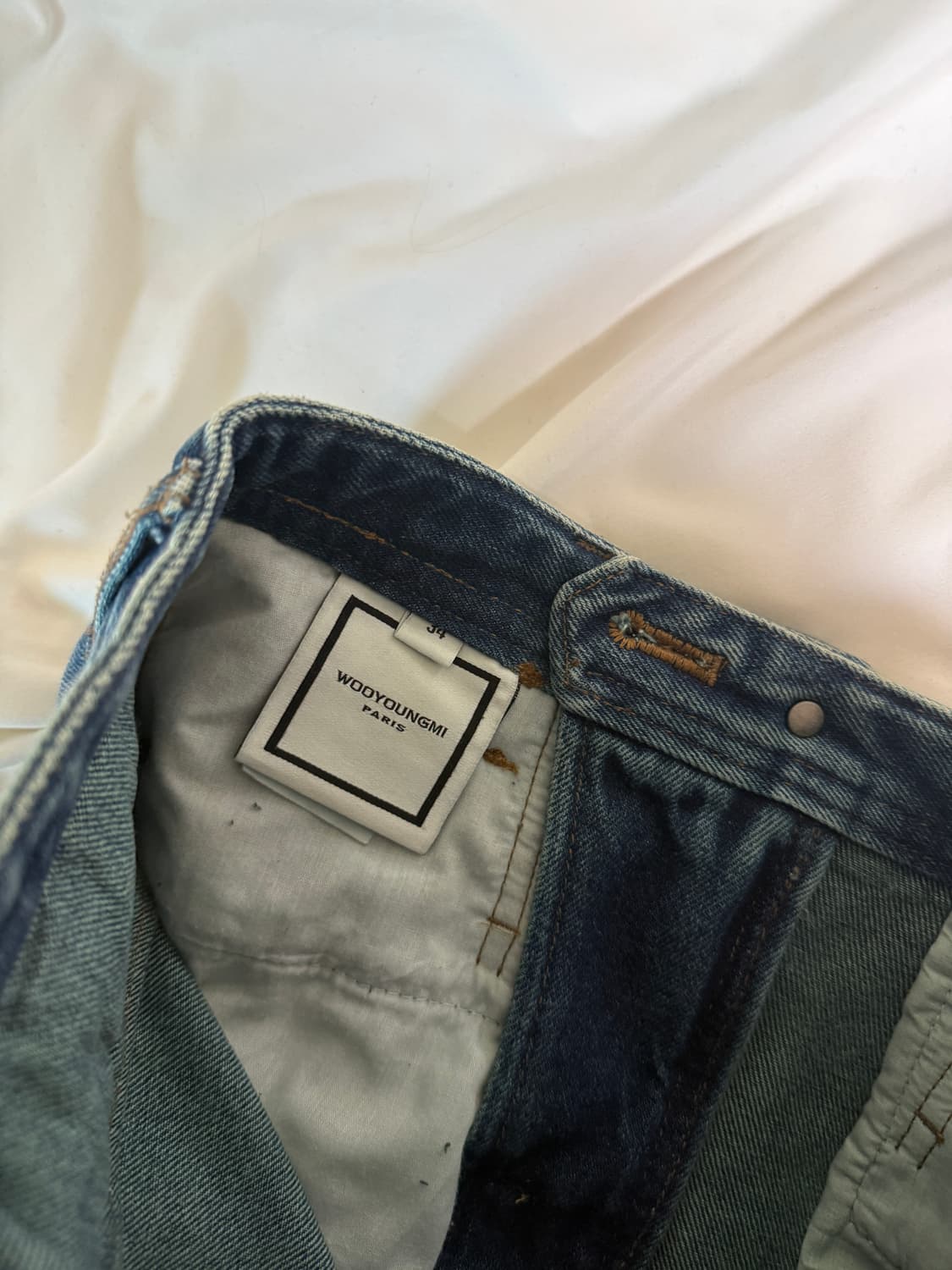 WOOYOUNGMI 우영미 데님 반바지 34사이즈 상품이미지3
