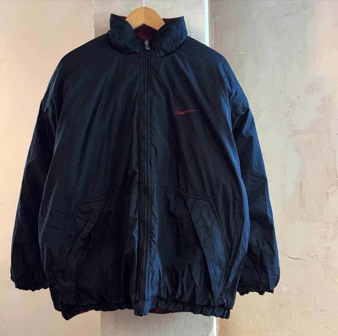 90년대 나이키 스우시 리버시블 패딩 상품이미지4