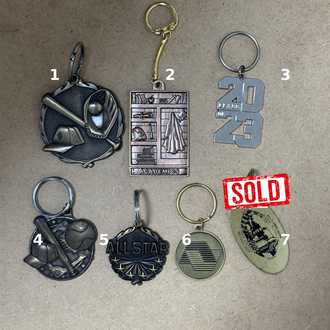 빈티지 키링 상품이미지1