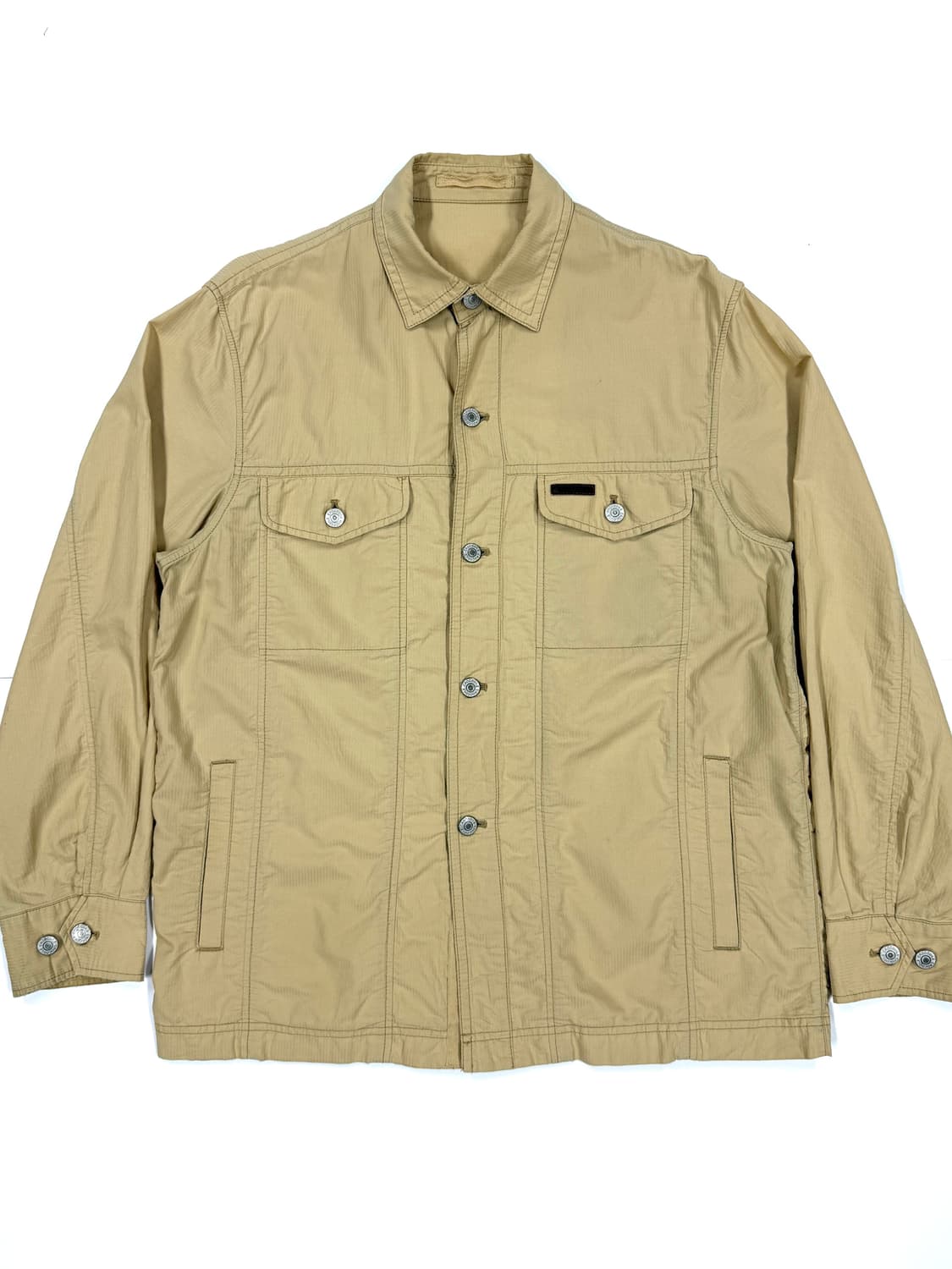 크로코다일 베이지 셔츠 상품이미지1