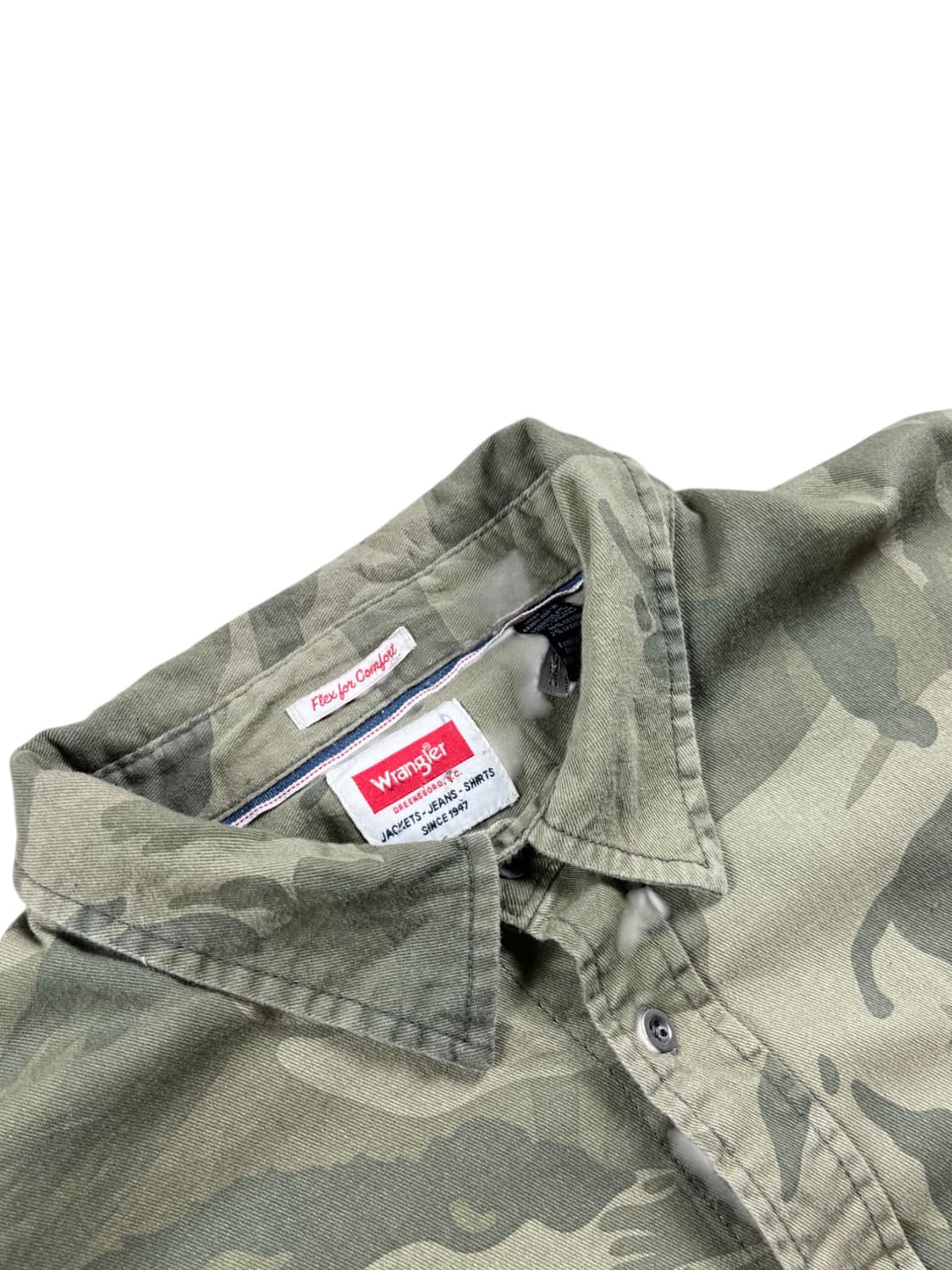Wrangler 카모 패턴 셔츠 상품이미지2