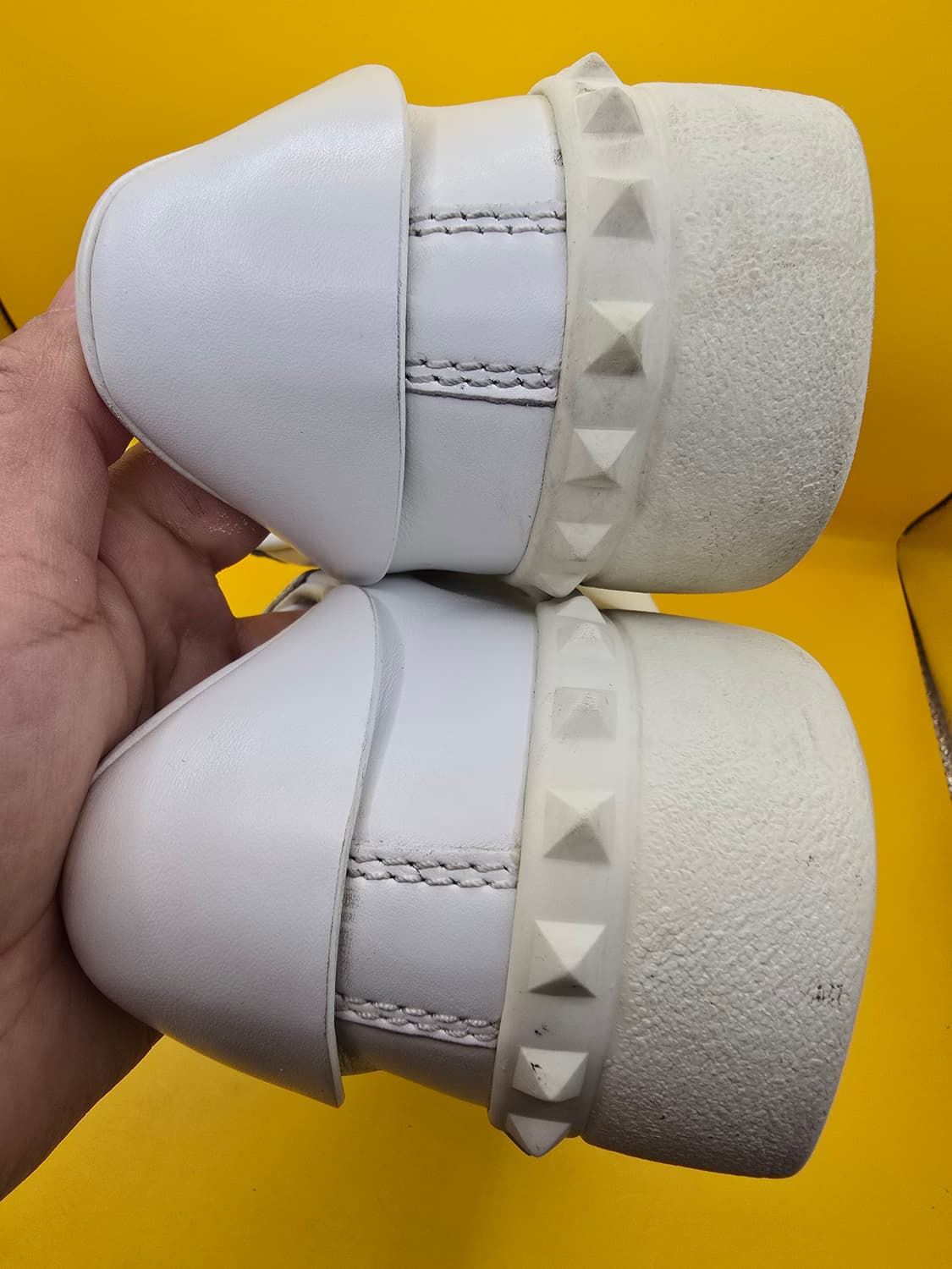 정품발렌티노 가라바니 스니커즈 (화이트/그레이)235 상품이미지8