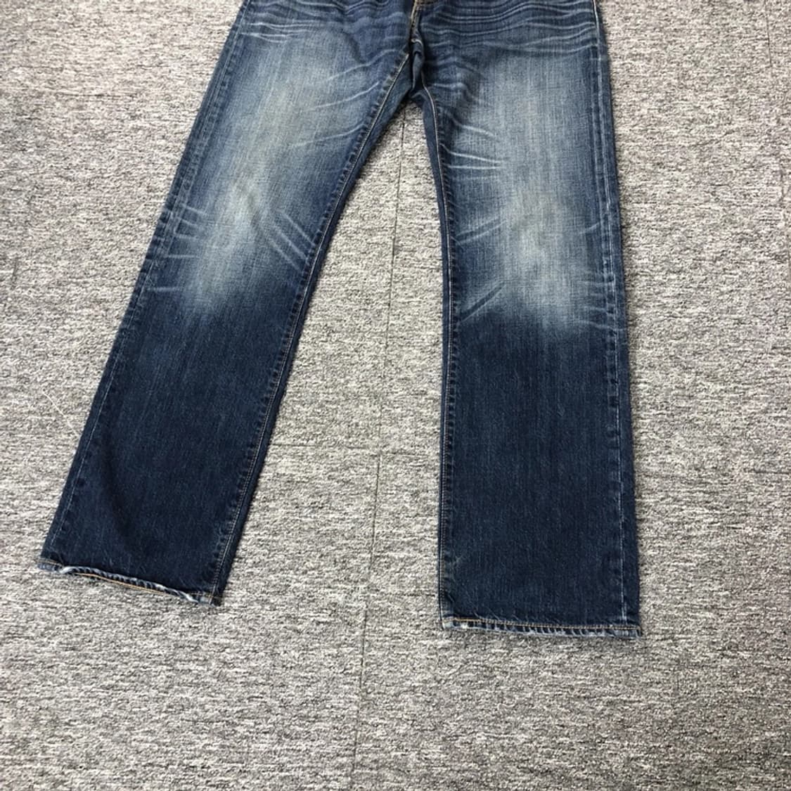 리바이스 정품 502 빈티지 캣워싱 스트레이트 데님팬츠 상품이미지6