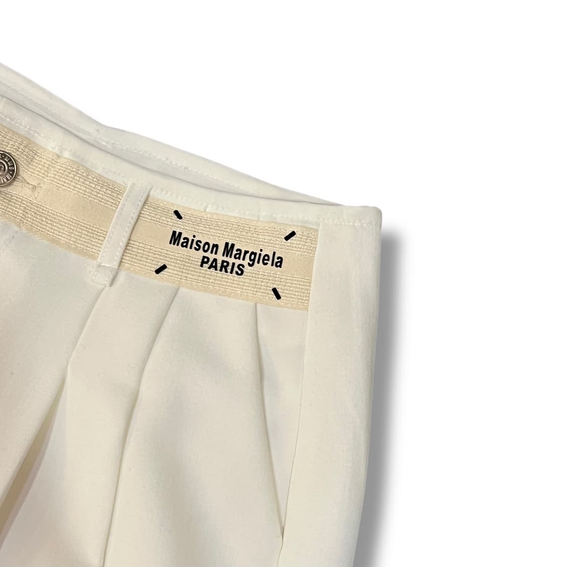  메종 마르지엘라 투턱 화이트 슬랙스 y14375 상품이미지5