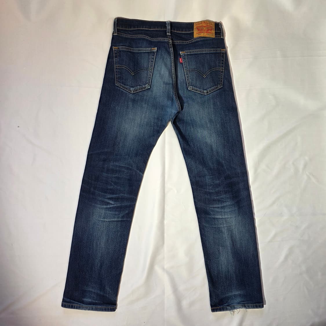 [W32L32]리바이스 LEVIS 505 빈티지 워싱 데님팬츠 상품이미지5