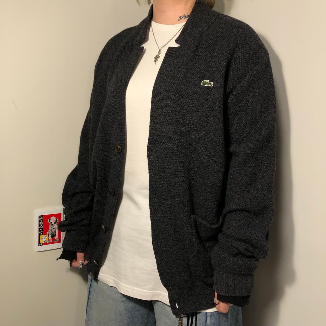 라코스테 보카시 가디건  상품이미지5