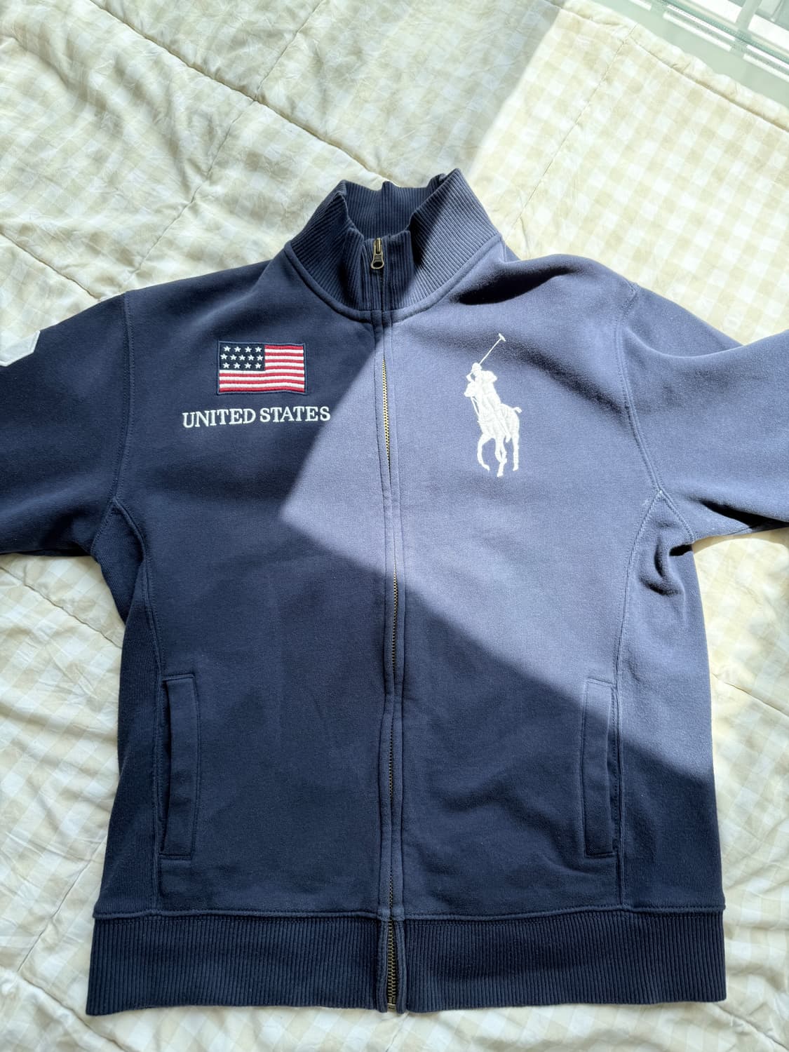 폴로 빅포니 성조기 집업 상품이미지1