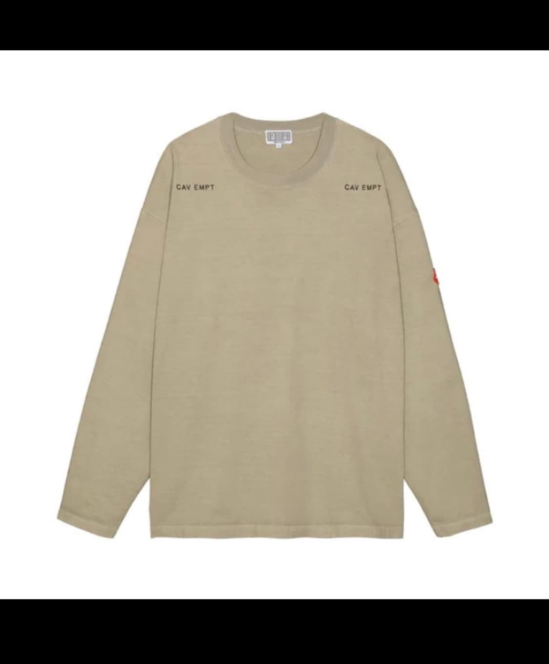 카브엠트 롱슬리브 M Overdye Ornament Heavy Sleev 상품이미지1