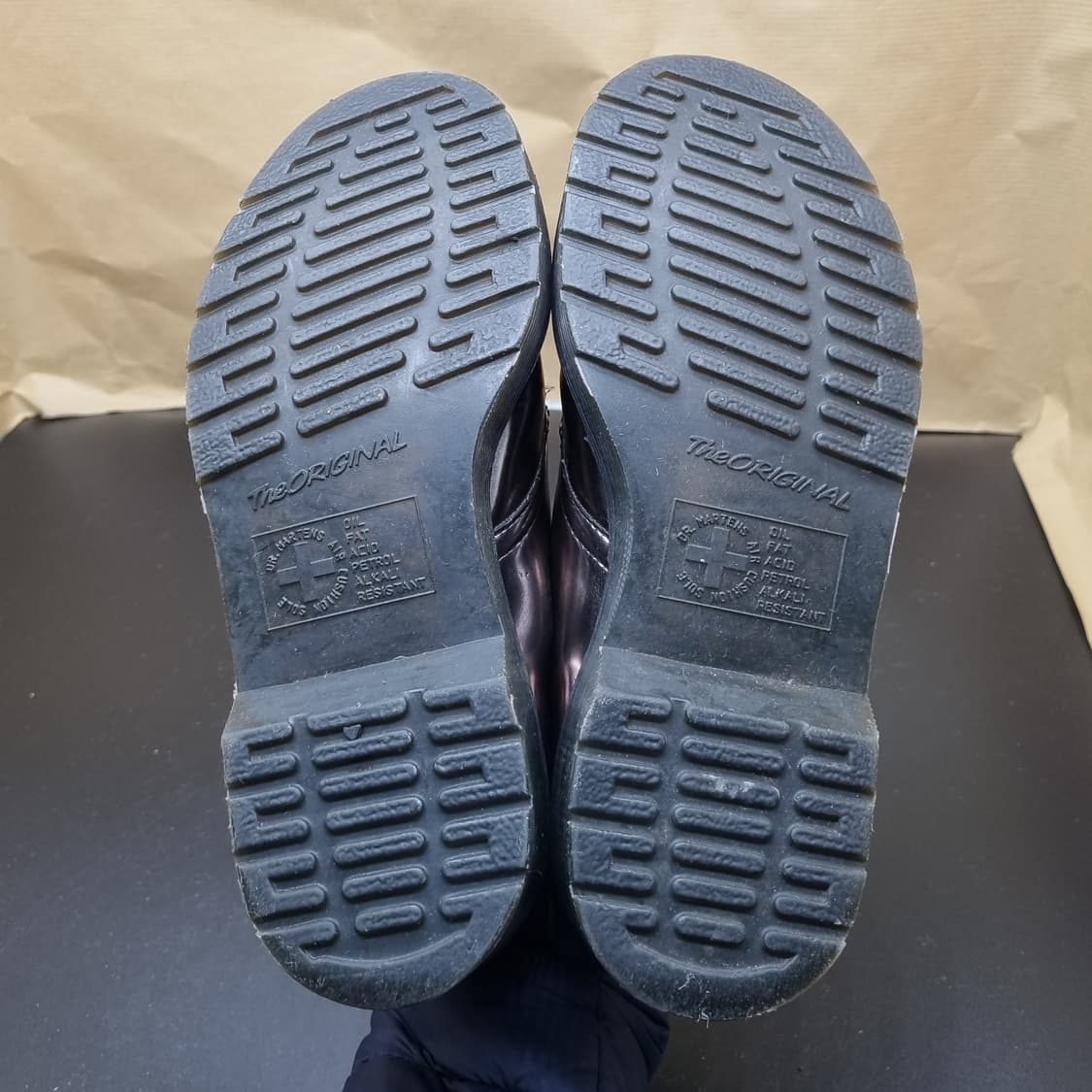 닥터마틴 3홀 실버 여성로퍼36. 220 상품이미지3