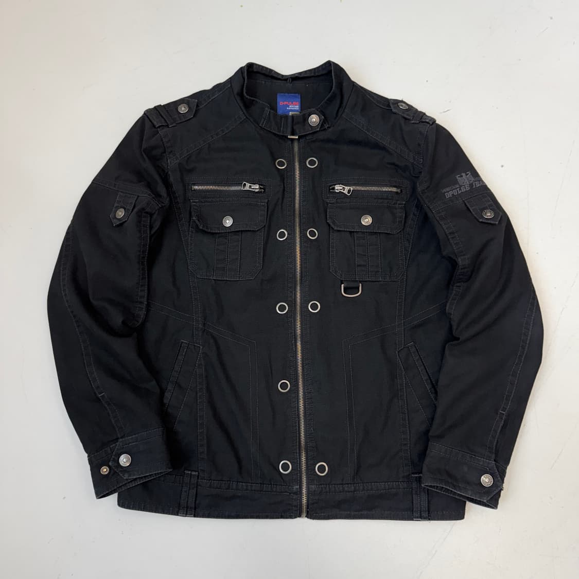 바이커 Y2K 코튼 집업 자켓 상품이미지2