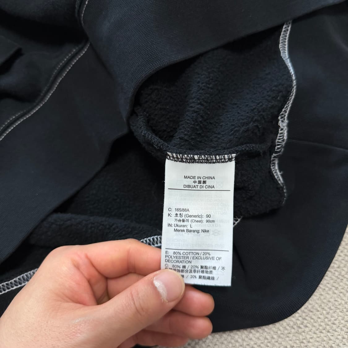 나이키 멀티 스우시 기모 맨투맨 상품이미지3