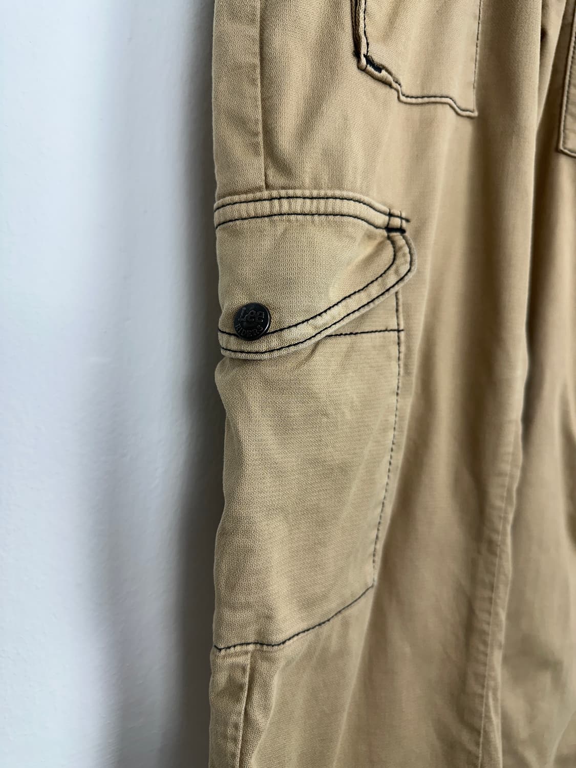 Lee zipper point back strap detail moto  상품이미지5