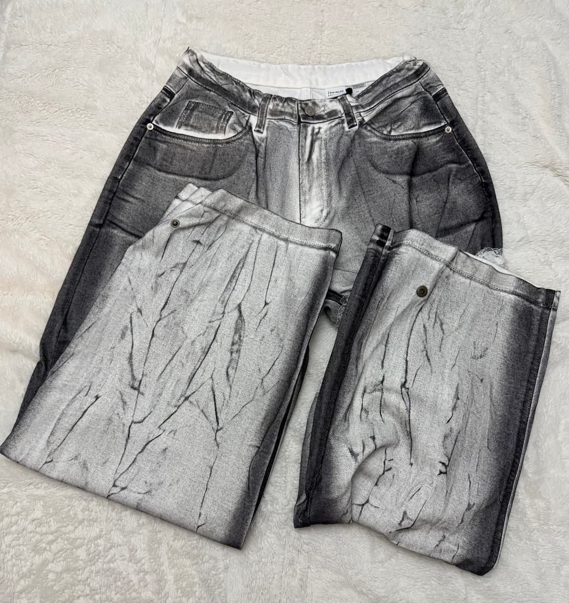 더미스테리어스호텔 크랙 가터 벨트 팬츠 상품이미지3