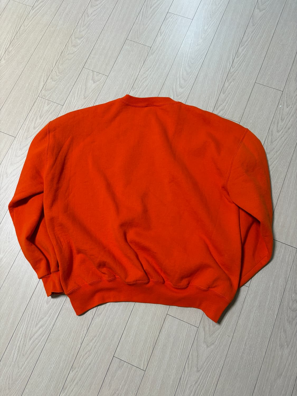 90s 러셀 애슬레틱 스웻 오렌지 미제 엑라 상품이미지3