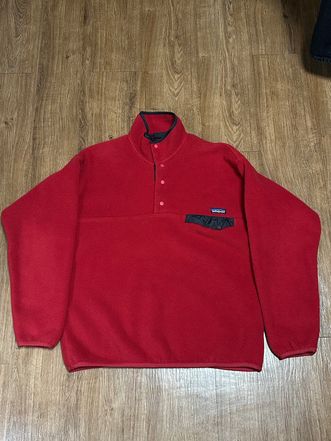 빈티지 파타고니아 신칠라 레드 블랙 상품이미지1