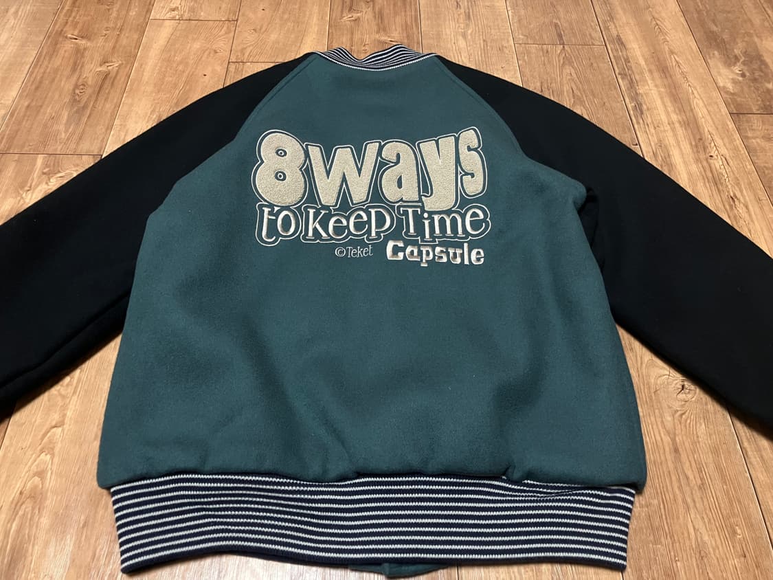 테켓 바시티 자켓 M 상품이미지4