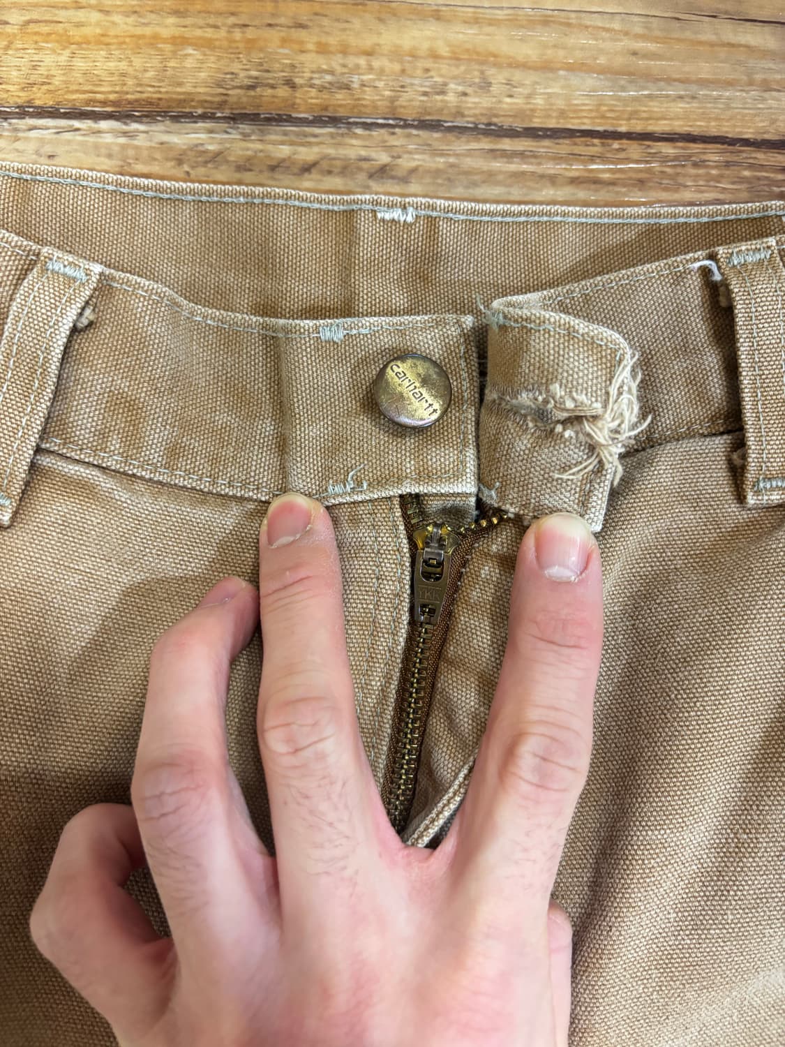 90s 칼하트 더블니 usa 상품이미지8