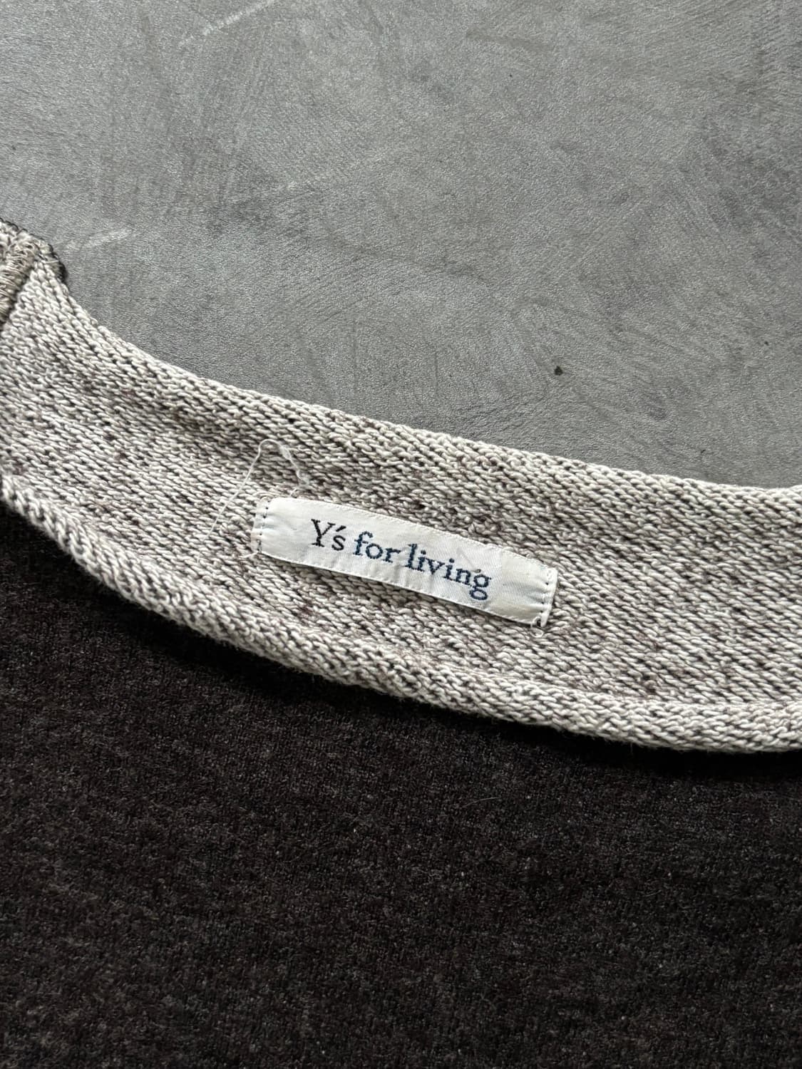 Y’s 요지야마모토 브라운 롱슬리브 상품이미지5