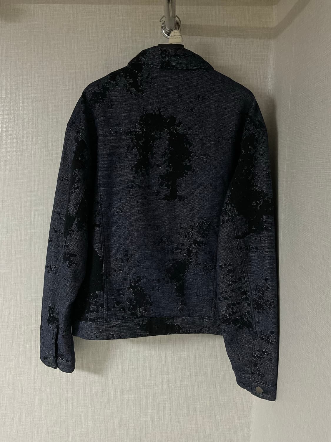 ZARA 자카드 패턴 데님 셋업 (자켓M/팬츠30) 상품이미지2