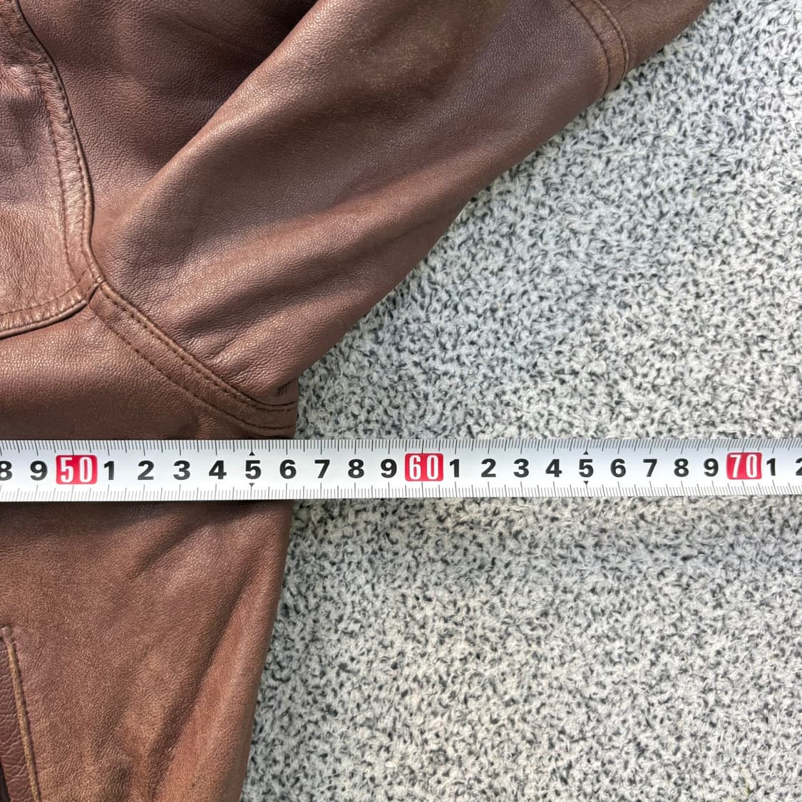 95 빈티지 남성 양가죽 자켓 봄버 자켓 0330J 상품이미지5