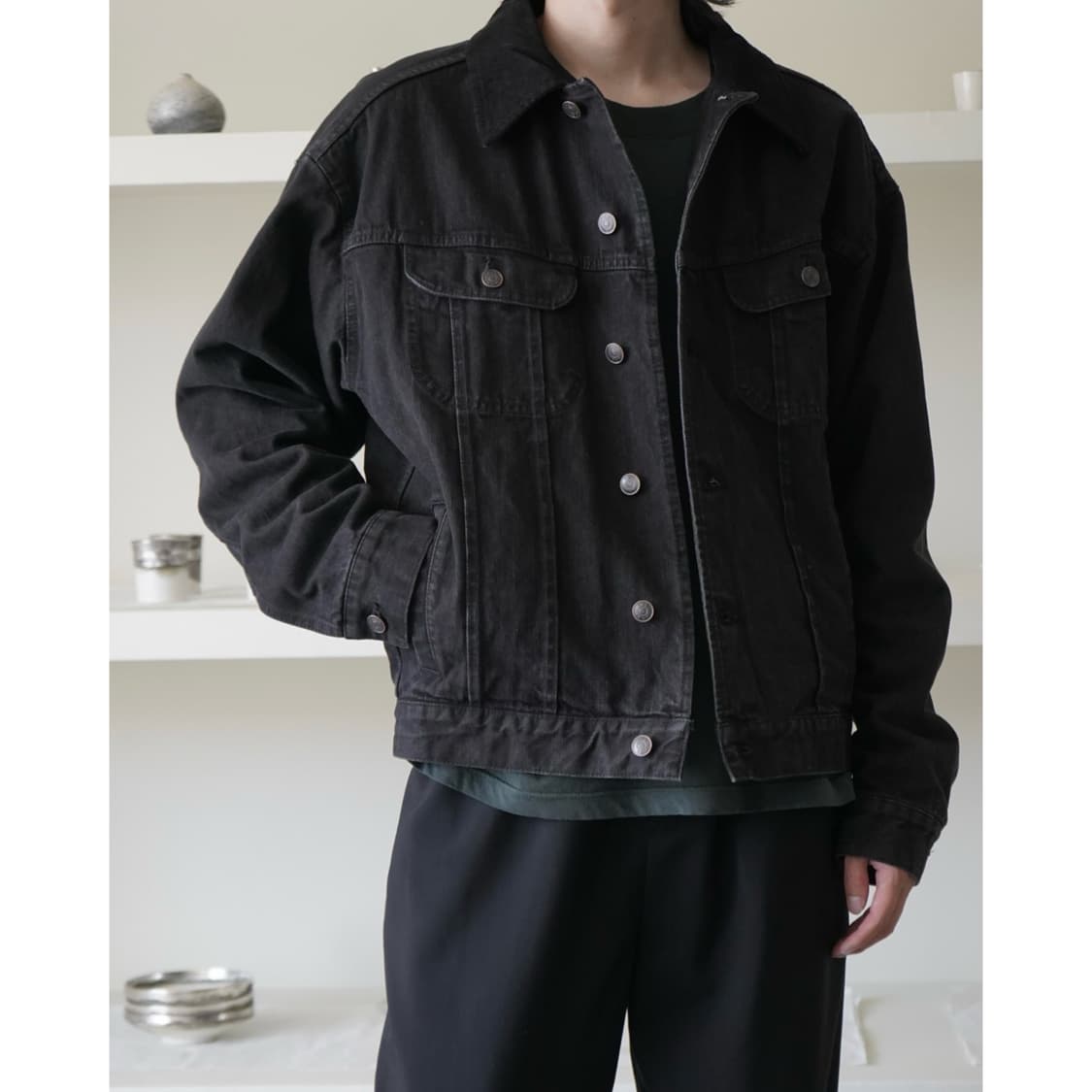 25aw Joret Corduroy-Trimmed Denim jkt 상품이미지7