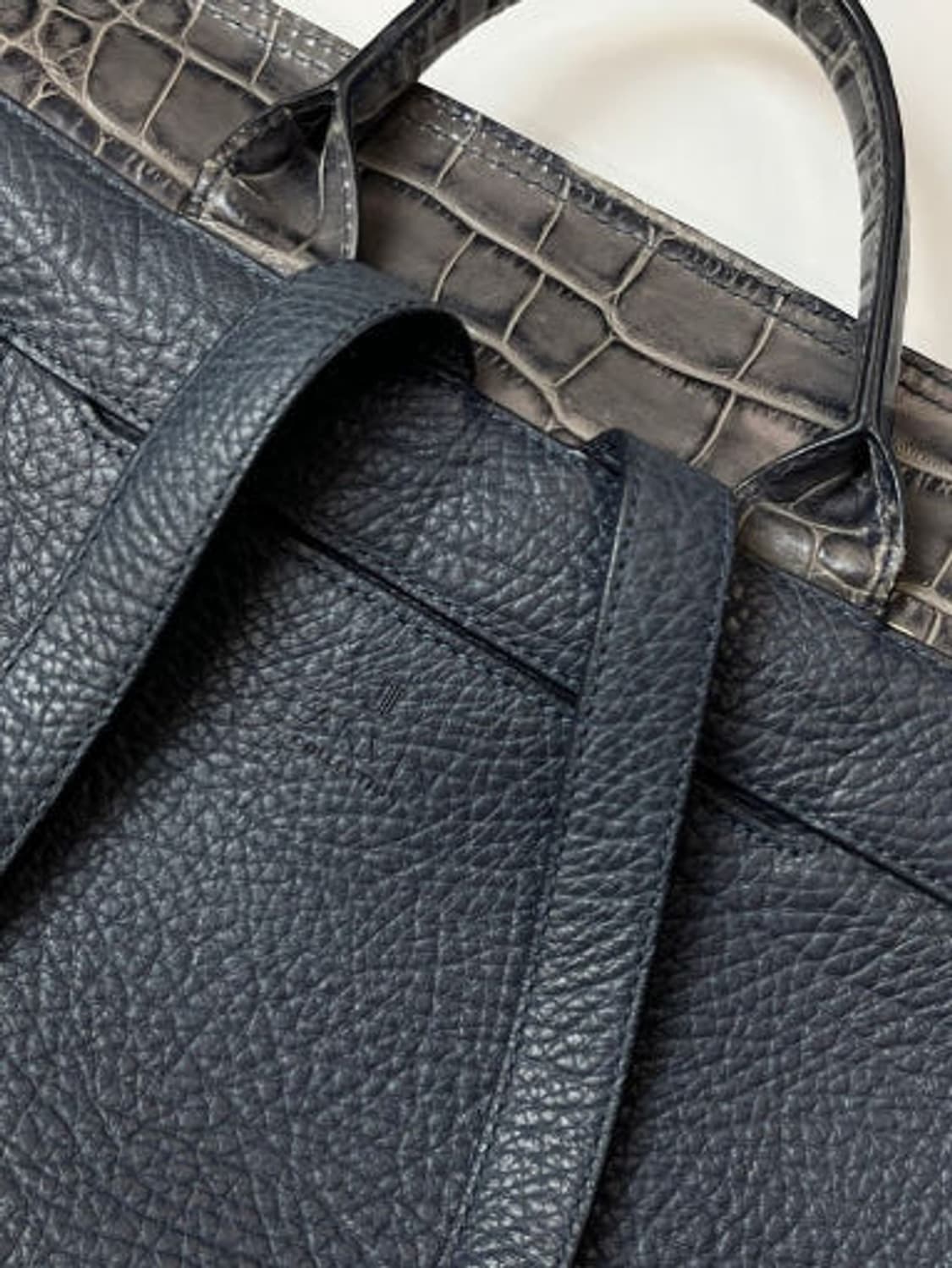 랑방 LANVIN 크로커다일 배색 백팩 PN4943 상품이미지6