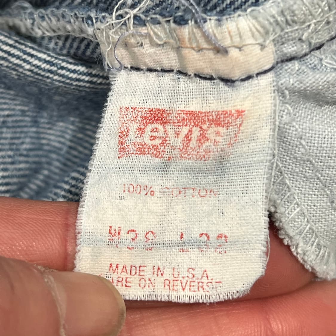 usa 리바이스 오렌지탭 데님팬츠 s10155 상품이미지6