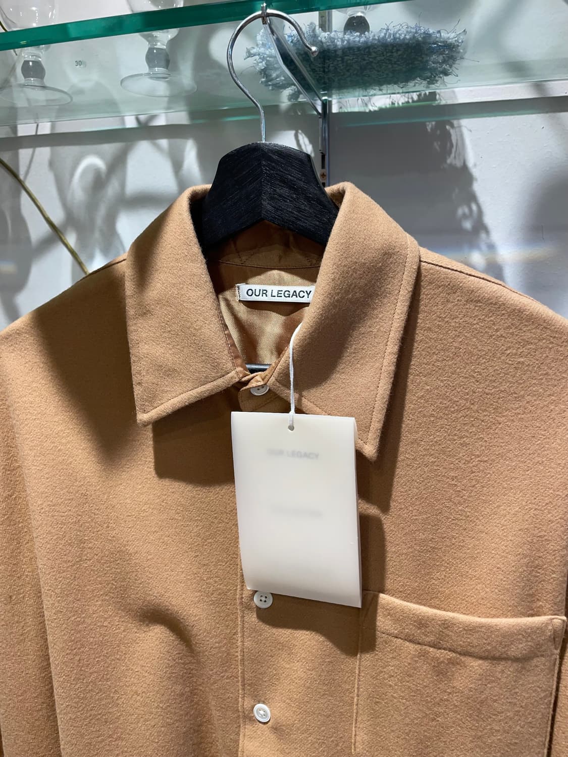 아워레가시 borrowed wool shirt 상품이미지3