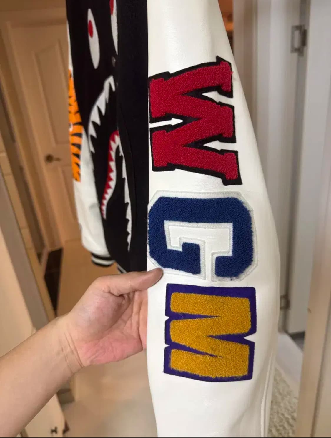 XL 베이프 오리지널 바시티자켓 상품이미지2