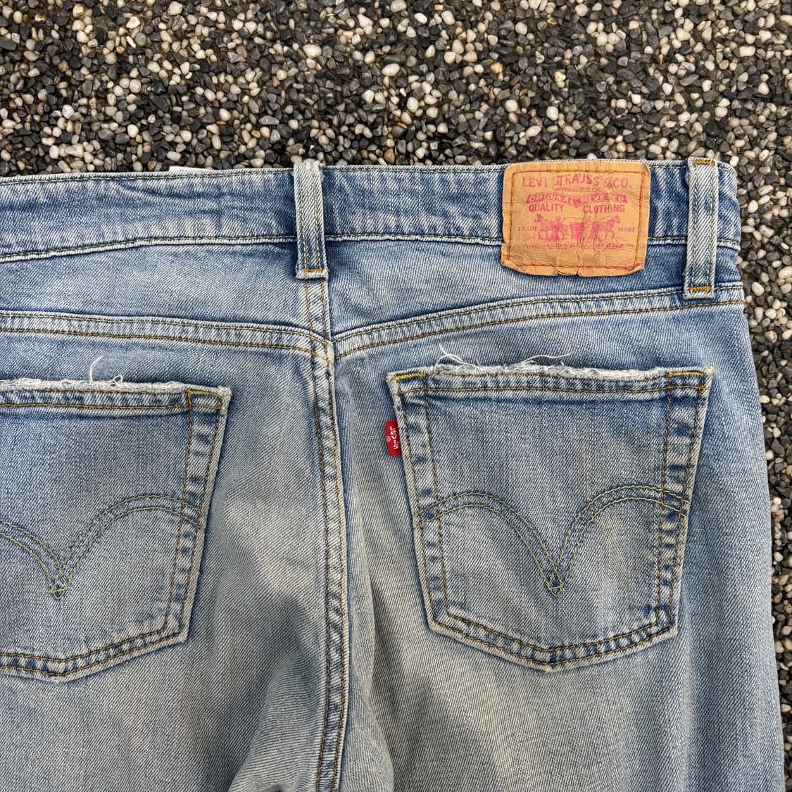 리바이스 우먼스 수퍼로우 부츠컷 데님 (32)   상품이미지5