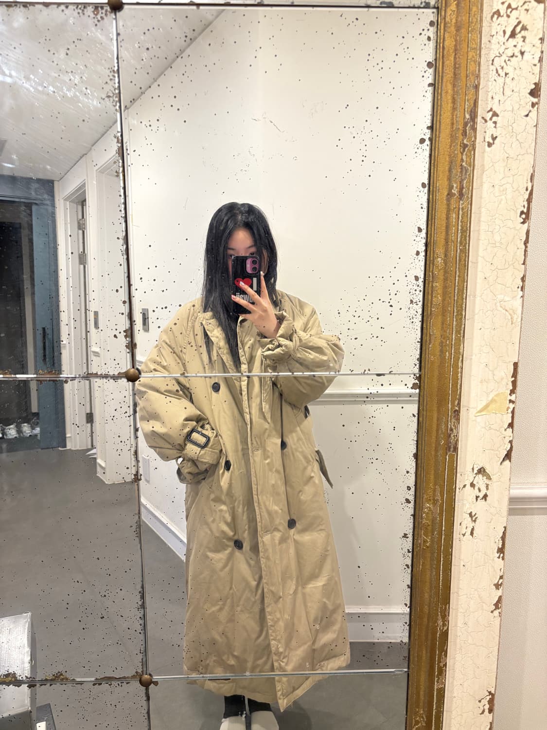 트렌치 코트 패딩 상품이미지1