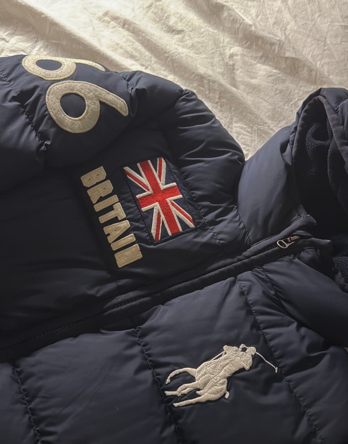 폴로 빅포니 브리튼 패딩 네이비 상품이미지3