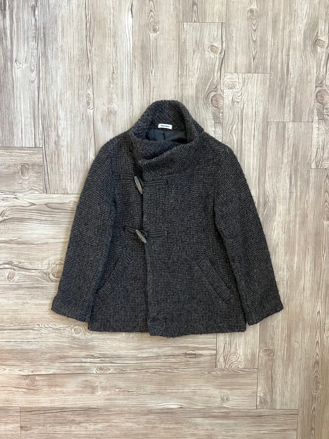 80‘s 이세이미야케 울 더플 코트 상품이미지1