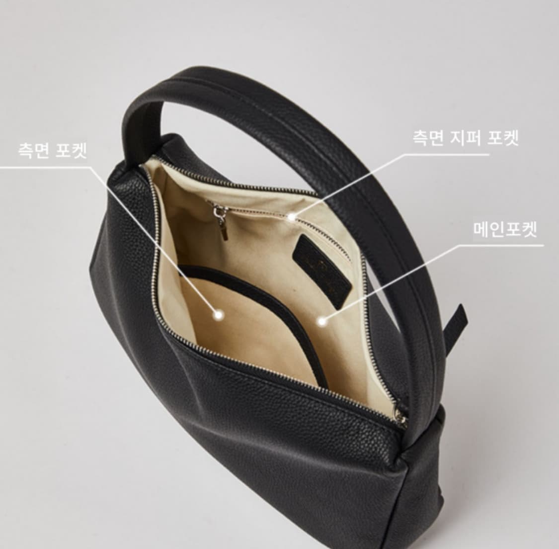 소가죽 숄더백 상품이미지7