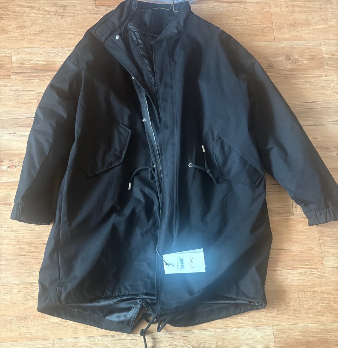 피쉬테일 패딩 파카 (브이투) 상품이미지4