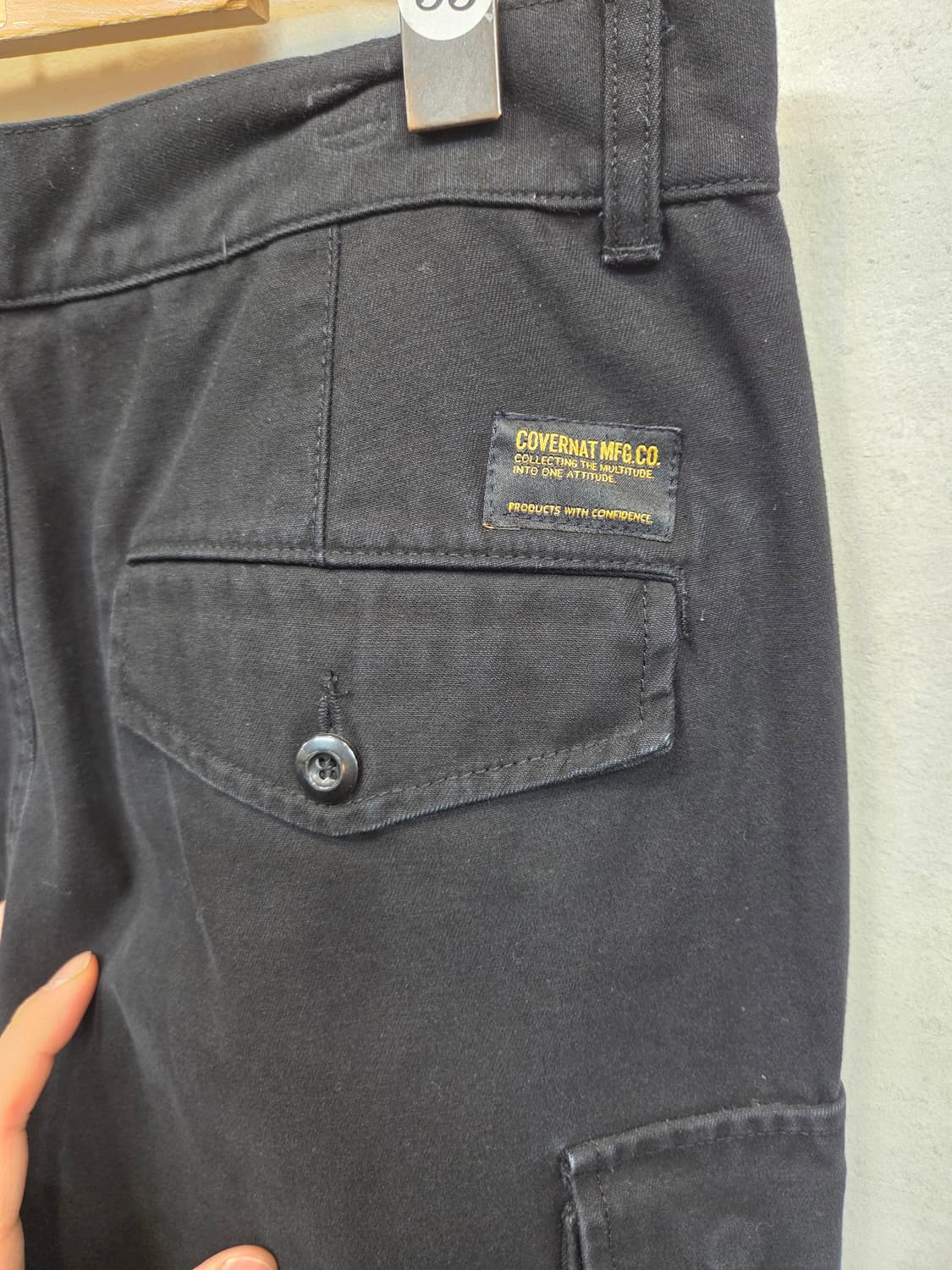 커버낫 카고 스트링 코튼 팬츠 m 대략 30 상품이미지3