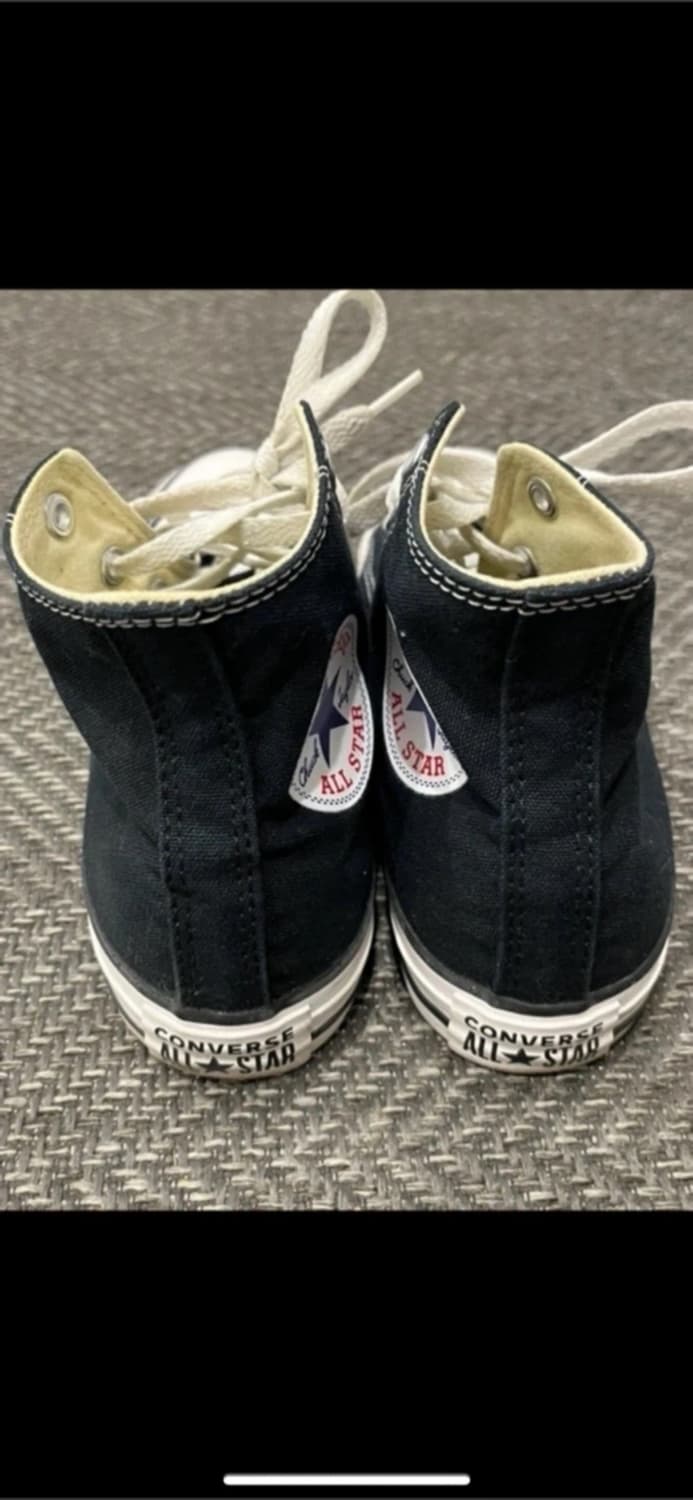 컨버스 하이 블랙 상품이미지4