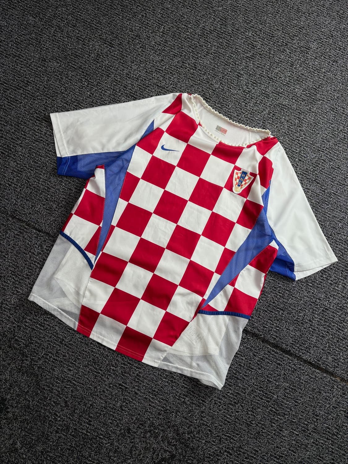 나이키 크로아티아 국대 02-04 레트로 홈 유니폼 2951 상품이미지1