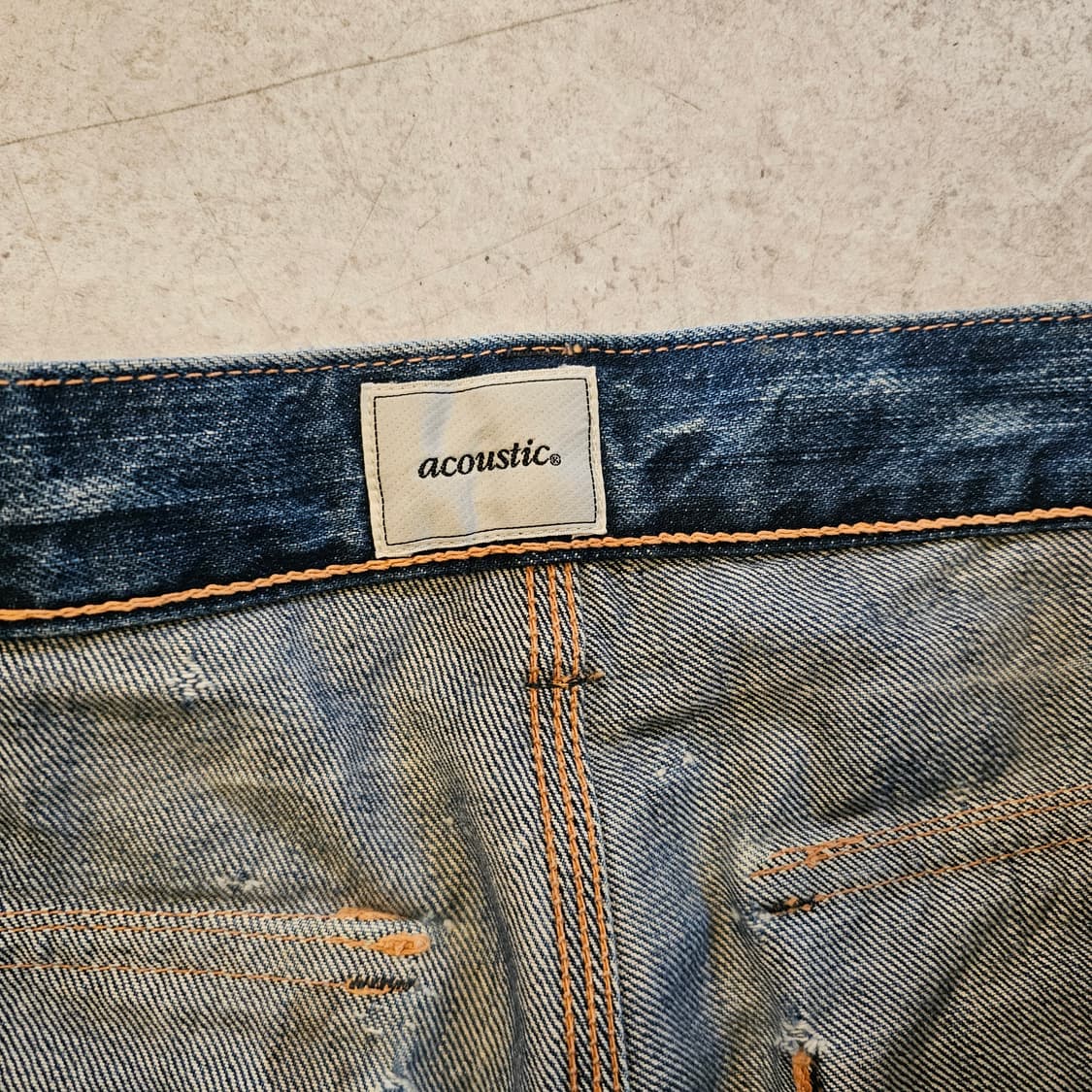 Acoustic 어쿠스틱 재팬 데님팬츠 상품이미지3