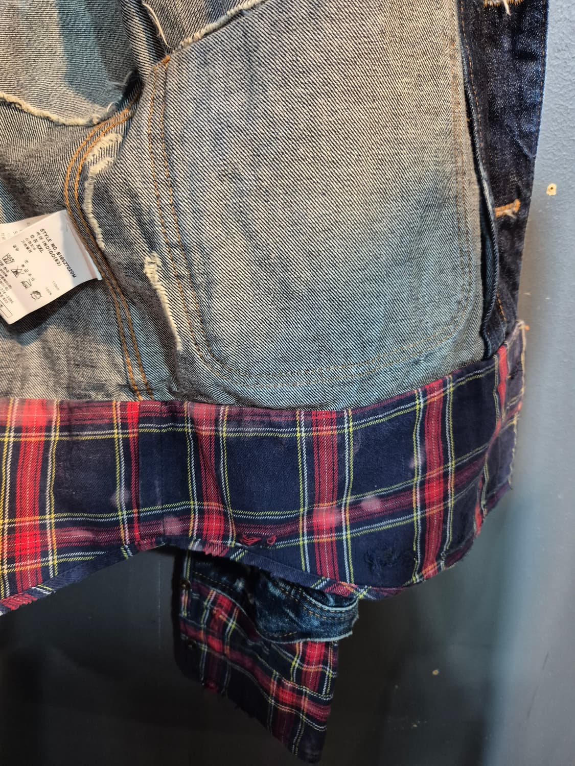 버커루 빈티지 데님 자켓 XXL 상품이미지7