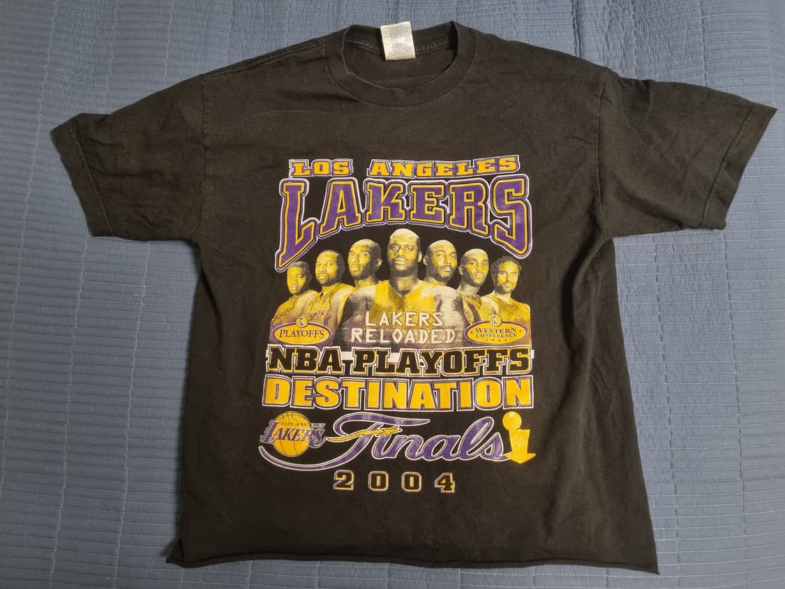 빈티지 2004 NBA 엘에이 레이커스 티셔츠 상품이미지1