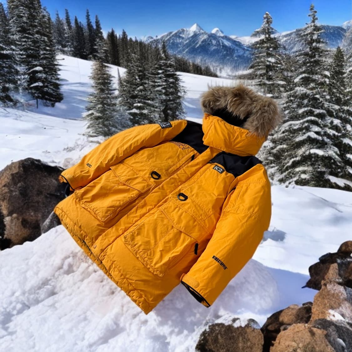 K2 윈드스토퍼 대장급 패딩 상품이미지2