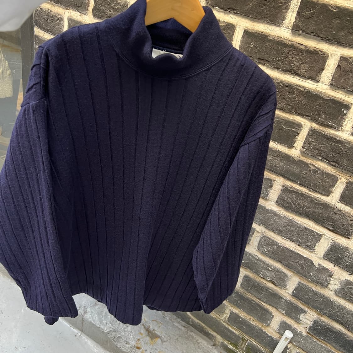 Hai by 이세이미야케 오버핏 울 터틀넥 상품이미지5